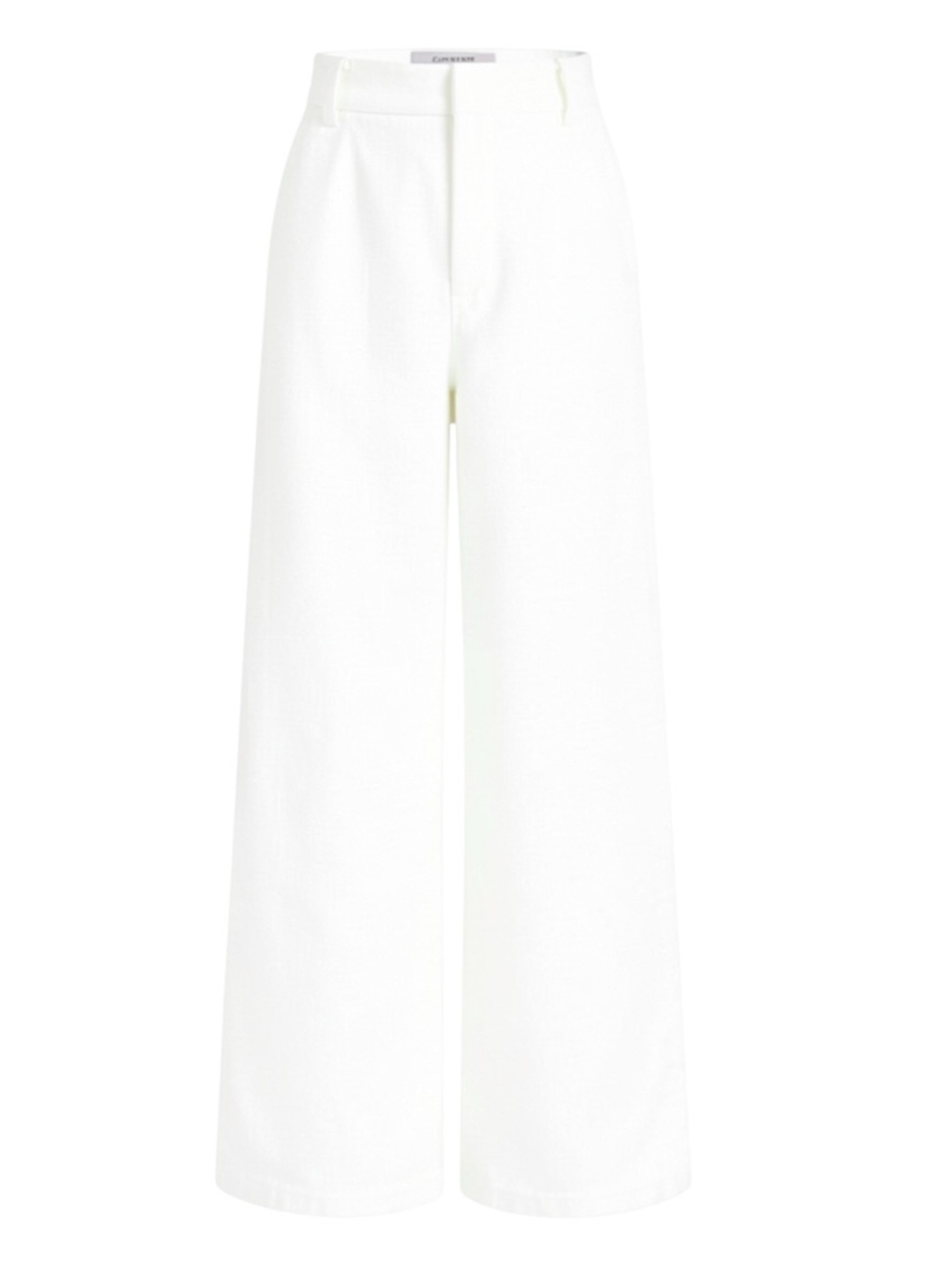 🤍 Coastal Luxe White Halter Vest & Wide Leg Pant Set | Resort Chic 🤍 Small NWT - Picture 8 of 10